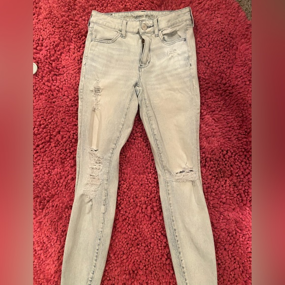 American eagle next level stretch size 2 like new jeans - Picture 2 of 2